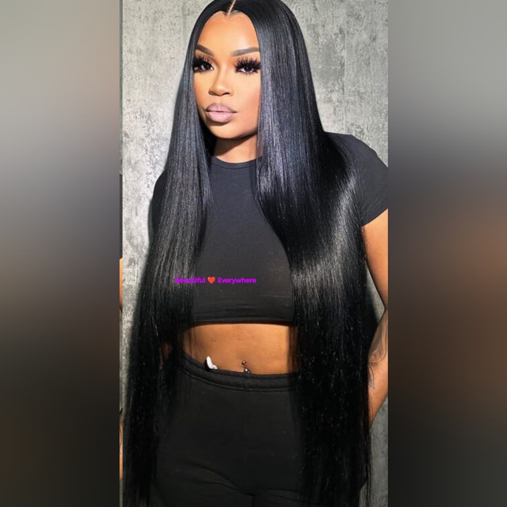 Human lace wig